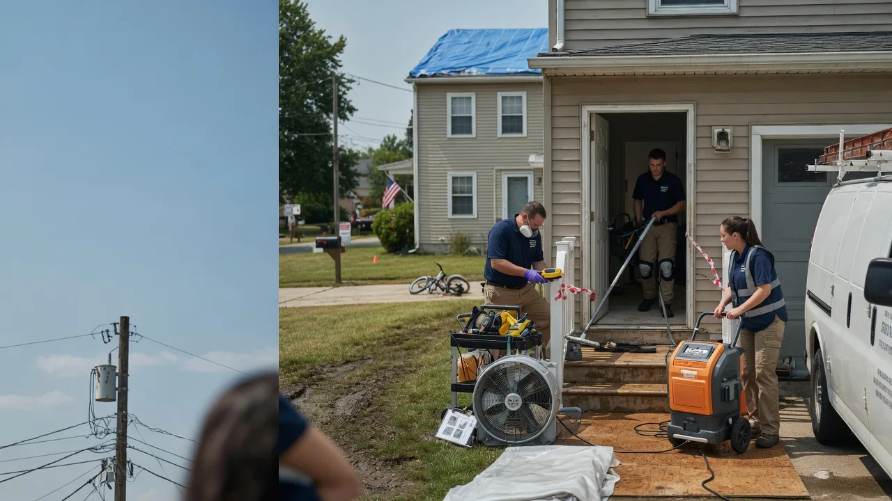 Water Damage Repair in Mendon, OH near me